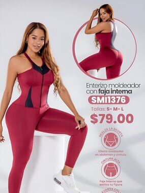 Stagmi Colombian 1-Piece Bodysuit Fashion Leggings Yoga ButtLift Jumpsuit Girdle